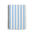 Amalfi Striped Spiral Notebook