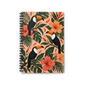 Tropical Toucan Spiral Ruled Notebook