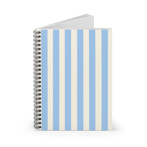 Amalfi Striped Spiral Notebook