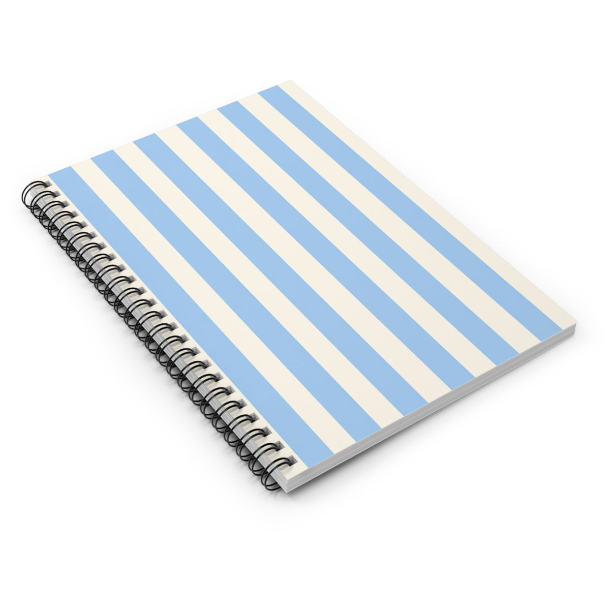 Amalfi Striped Spiral Notebook
