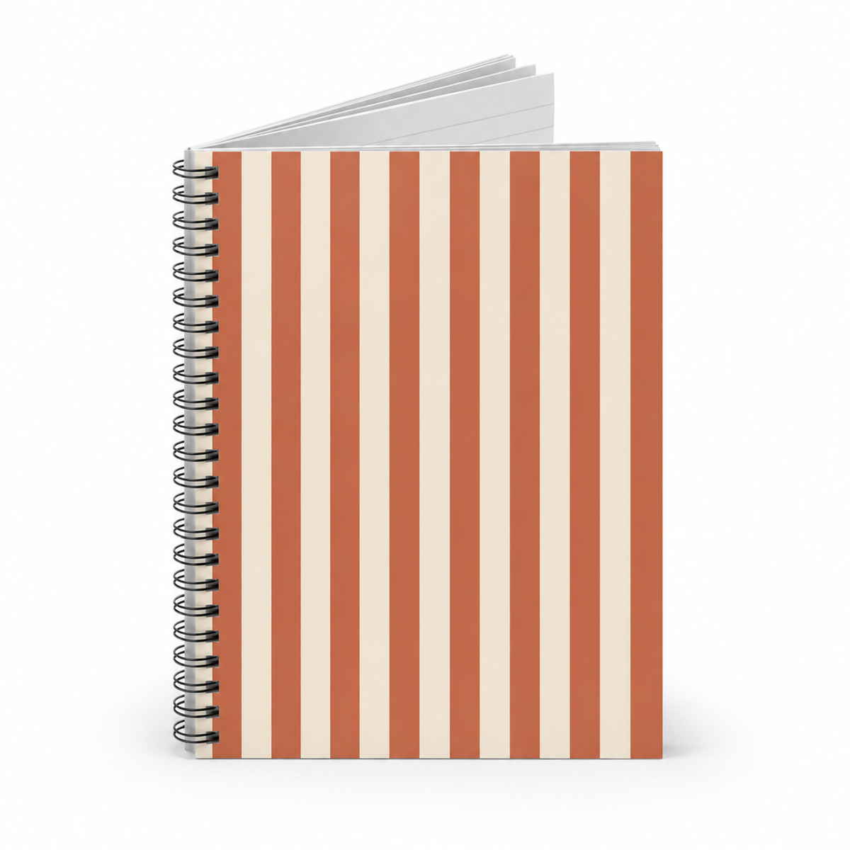 Amalfi Striped Spiral Notebook
