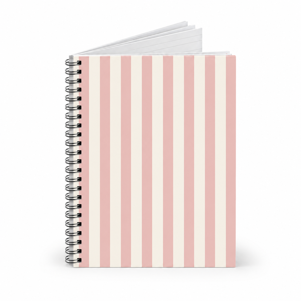Amalfi Striped Spiral Notebook