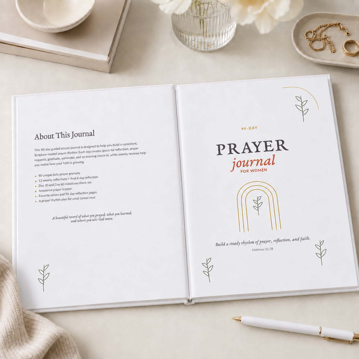 90-Day Prayer Journal for Women
